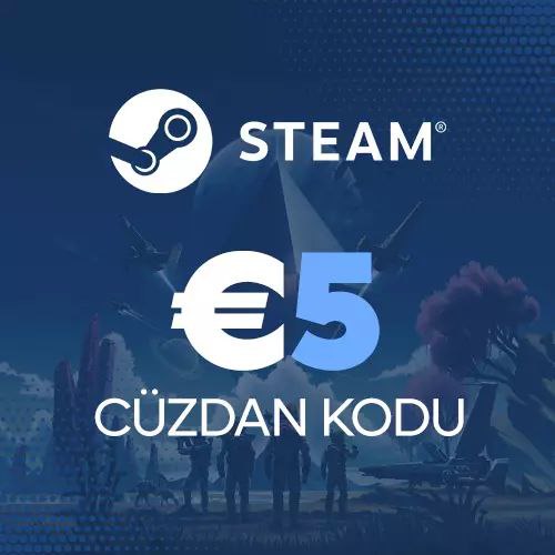 5 EURO Steam Cüzdan Kodu