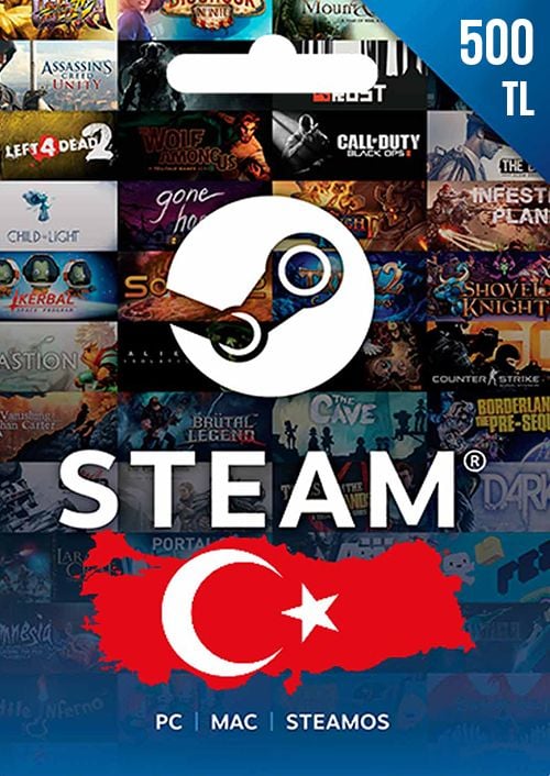 Steam Cüzdan Kodu 500 TL