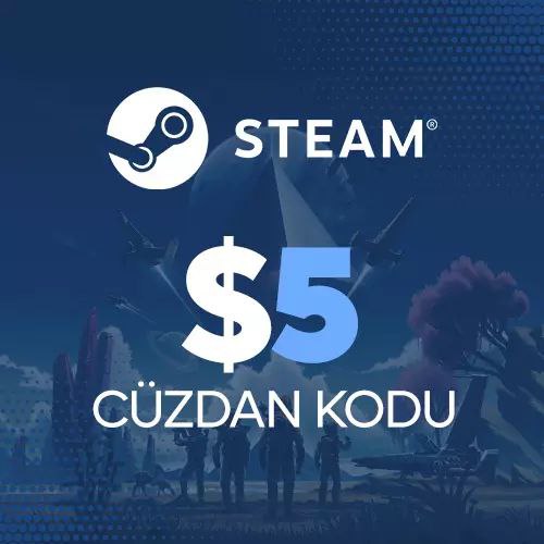 5 USD Steam Cüzdan Kodu