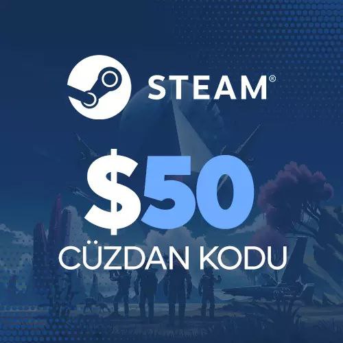 50 USD Steam Cüzdan Kodu