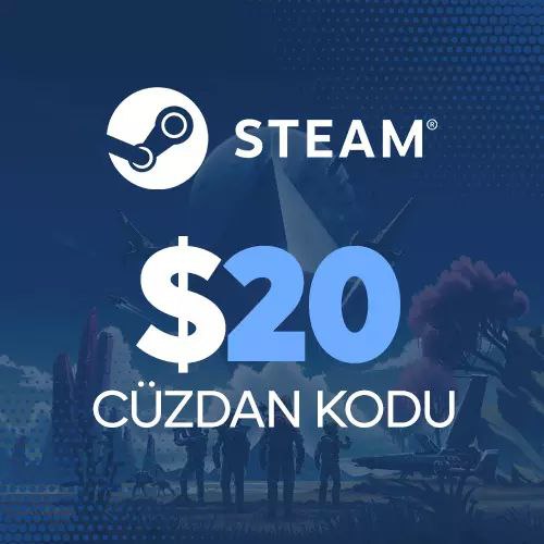 20 USD Steam Cüzdan Kodu