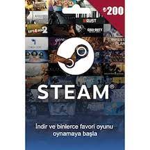 Steam Cüzdan Kodu 200 TL